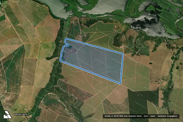 Imagem de satélite de Fazenda Santa Filomena - Parte 1 em Piracicaba - SP