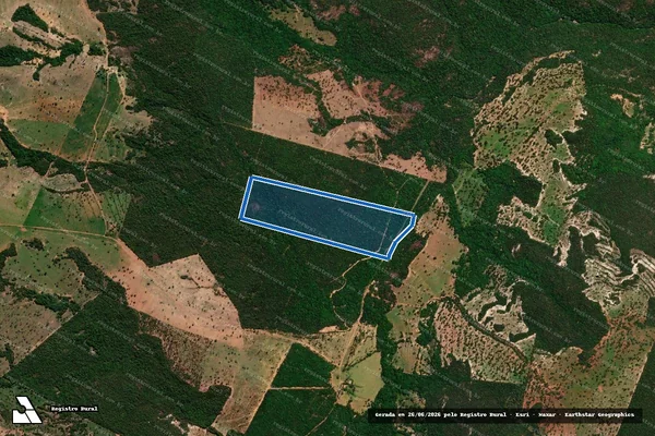 Imagem de satélite de Fazenda São José (Gleba A) - São José em Rio Negro - MS