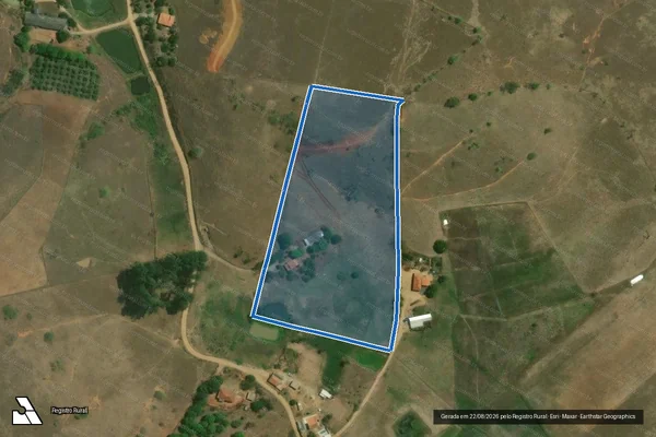 Imagem de satélite de SÍTIO MACONGE - Parte 1 em Guiricema - MG