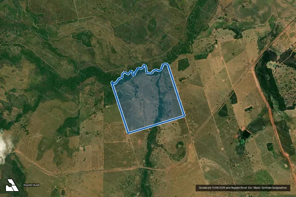 Imagem de satélite de FAZENDA BRIOSO - Matrícula 11.452 em Porto Esperidião - MT