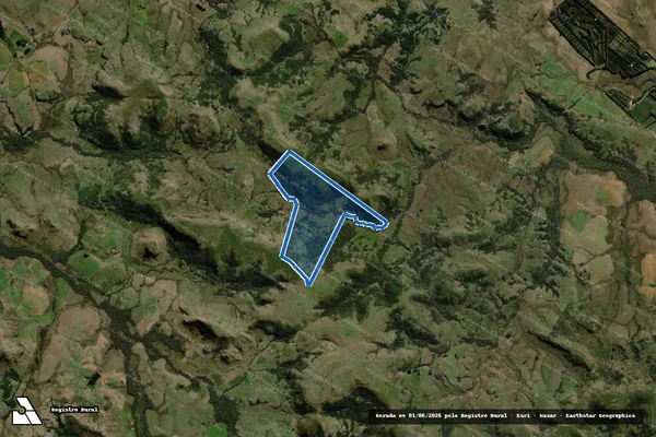 Imagem de satélite de CERRO ORCON - 001 em Rosário do Sul - RS