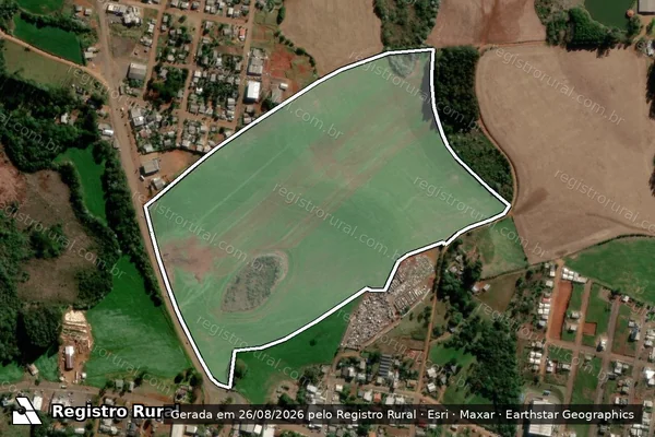 Imagem de satélite de LOTE N° 48 - A em Marmeleiro - PR