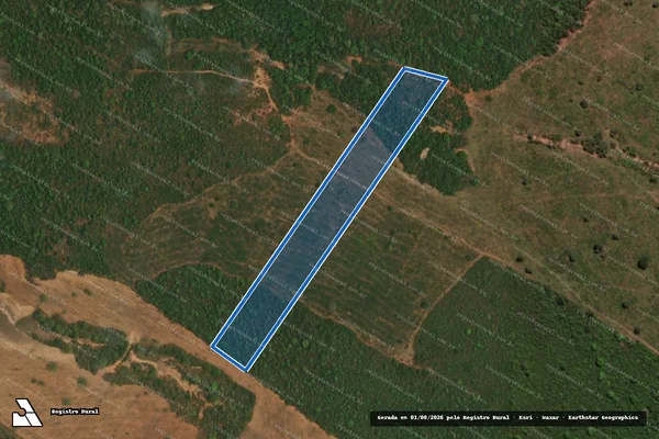 Imagem de satélite de Fazenda Santa Terezinha ? Parte 1 - LOTE 122 em Camapuã - MS