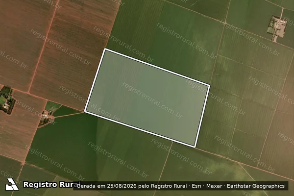 Imagem de satélite de FAZENDA CERRADO DO CAMPO I - Parte 01 em Alto Taquari - MT
