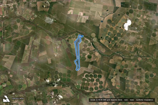 Imagem de satélite de Fazenda Rio de Pedras - Fazenda Rio de Pedras em Barreiras - BA