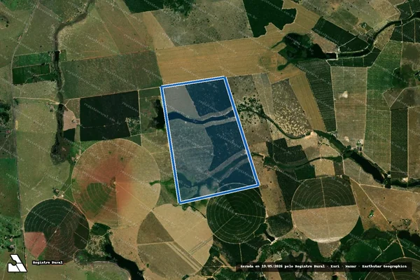Imagem de satélite de FAZENDA NOSSA SENHORA DA PENHA em Pinheiros - ES