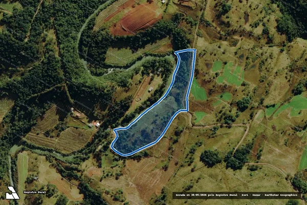 Imagem de satélite de Fazenda São José - Parcela_D em Bom Jardim da Serra - SC