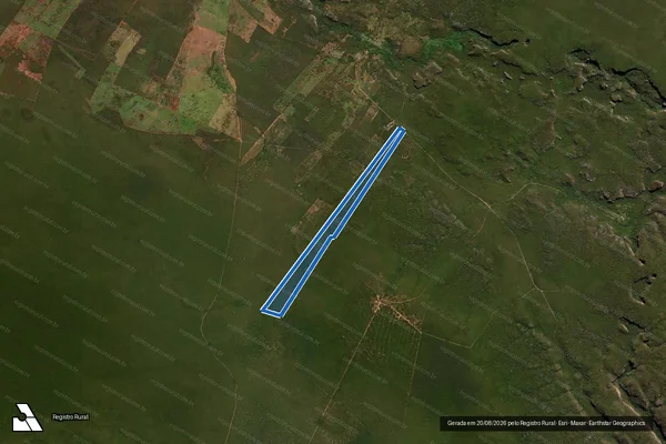 Imagem de satélite de FAZENDA VARGEM GRANDE - FAZENDA VARGEM GRANDE em Januária - MG