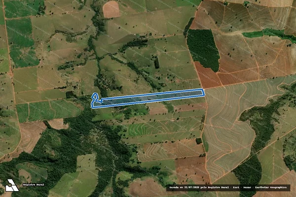 Imagem de satélite de Sítio São José I - PARTE 1 em Lutécia - SP