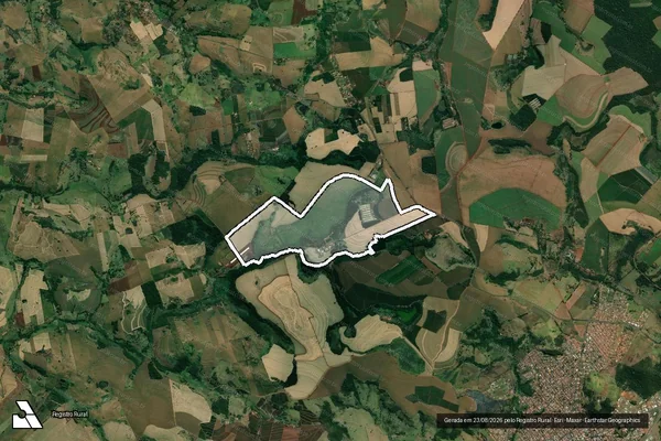 Imagem de satélite de FAZENDA ELDORADO ? GLEBA B - FAZENDA ELDORADO ? GLEBA B3 em Santo Antônio da Platina - PR