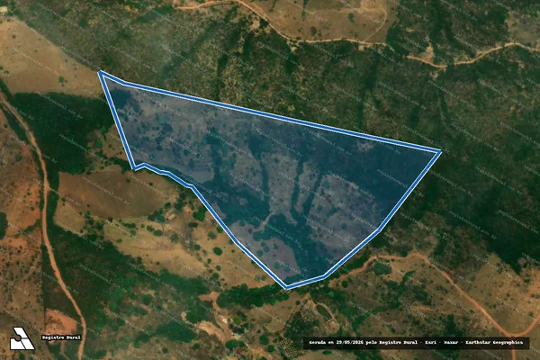 Imagem de satélite de Fazenda Capoeirão - PARCELA 04 REMANESCENTE em Alexânia - GO
