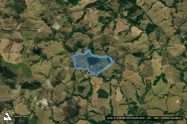 Imagem de satélite de FAZENDA BOA VISTA - FAZENDA BOA VISTA em Campo Belo - MG