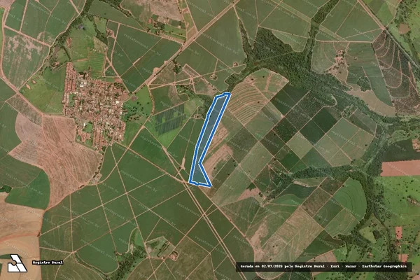 Imagem de satélite de Fazenda Cresciúma - PARTE 2 em Altair - SP