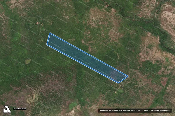 Imagem de satélite de CAPITÃO DE CAMPOS / GLEBA_2 em Batalha - PI
