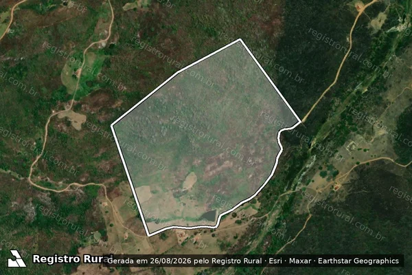 Imagem de satélite de LOTE 84 PA SITIO - LOTE 84 P.A SÍTIO GLEBA A em Dona Inês - PB