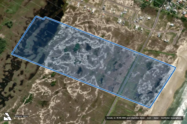 Imagem de satélite de Area master plan Seimetz - Parcela 1 em Arroio do Sal - RS