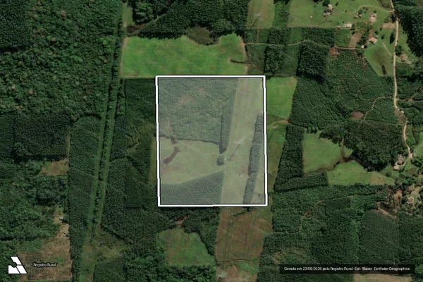 Imagem de satélite de SITIO DO RODIMAR / SITIO DO RODIMAR em Urussanga - SC