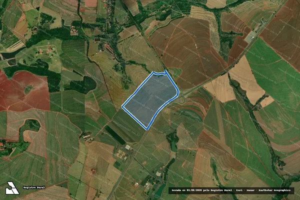 Imagem de satélite de Fazenda Retirinho - PARTE 1 em Bocaina - SP