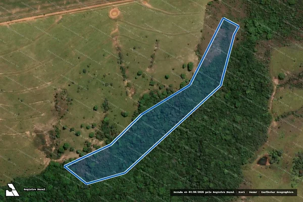 Imagem de satélite de FAZENDA BOA VISTA - Parte 1 em Patrocínio - MG
