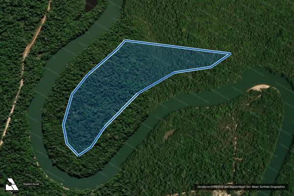 Imagem de satélite de FAZENDA BATISTELLI - FAZENDA BATISTELLI ? GLEBA A em Sorriso - MT