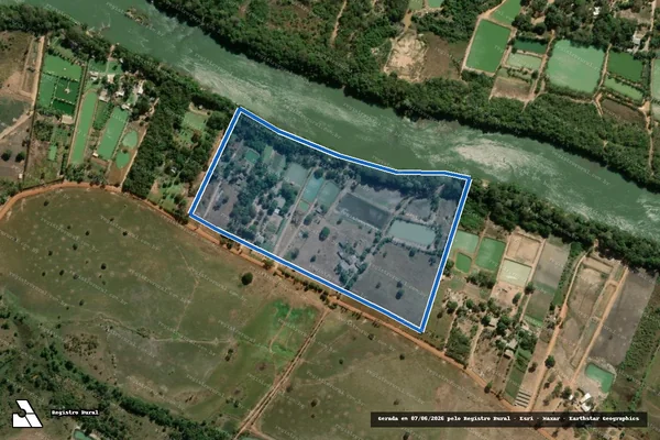 Imagem de satélite de FAZENDA SANTARÉM / FAZ. SANTARÉM VII em Sorriso - MT
