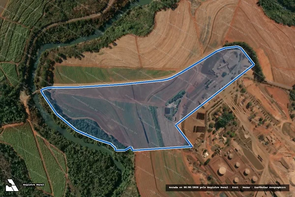 Imagem de satélite de FAZENDA LAGOA FORMOSA - PARTE 2 em São João da Boa Vista - SP