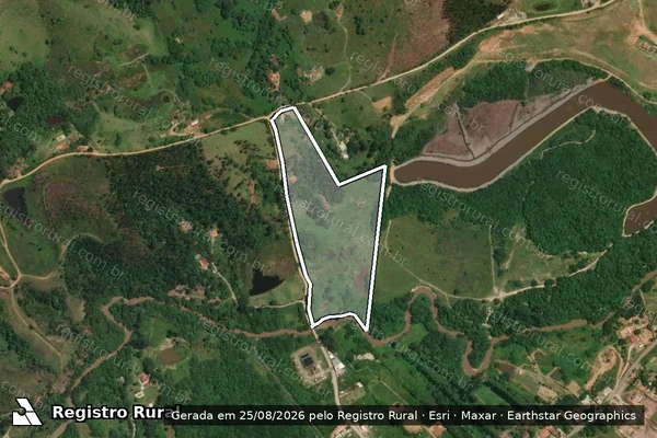 Imagem de satélite de Sem denominação - GLEBA 9 em Santa Isabel - SP