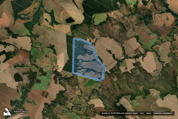 Imagem de satélite de FAZENDA BOA VISTA DE BAIXO - PARAÍSO - PARTE 2 em Rio Verde - GO