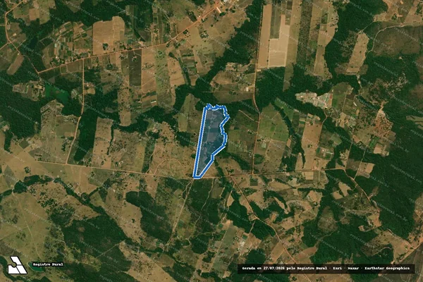 Imagem de satélite de Projeto de Assentamento Santo Antônio da Fartura – Lote 78 em Cuiabá - MT