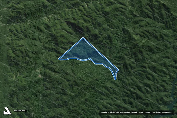 Imagem de satélite de Fazenda Travessão – Gleba Tapiraí-Remanescente em Piedade - SP