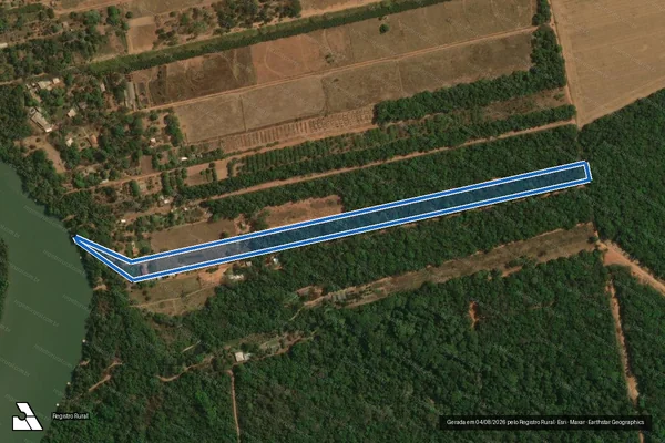Imagem de satélite de FAZENDA TENESSE - FAZENDA TENESSE - PARCELA B em Sinop - MT