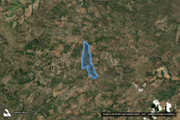 Imagem de satélite de PA BOA ESPERANÇA - RESERVA LEGAL - 001 em Colinas do Sul - GO