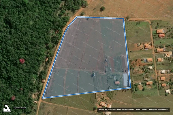Imagem de satélite de ESTÂNCIA LM - Parcela 1 - Parte 1 em Bauru - SP