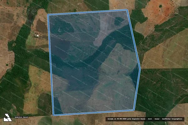 Imagem de satélite de LOTE 06 DO LOTEAMENTO PIUM RIO DO CÔCO 11ª ETAPA - 001 em Pium - TO