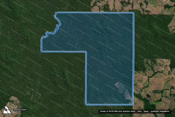Imagem de satélite de Fazenda Basseggio - Área "A" - PARTE 2 em Juruena - MT