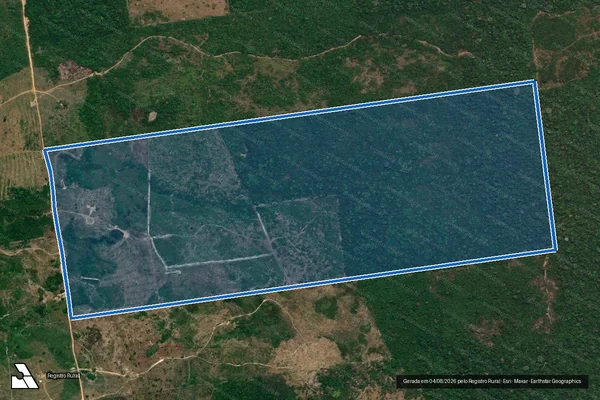 Imagem de satélite de SITIO DEUS É GRANDE - SITIO DEUS É GRANDE em Itaituba - PA