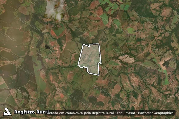 Imagem de satélite de FAZENDA PRINCEZA DO PLANALTO - Fazenda Princeza do Planalto em Araguaçu - TO