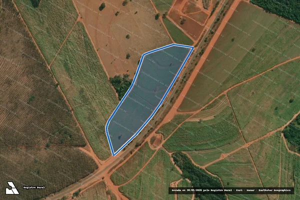 Imagem de satélite de Sítio Eunapio - Sítio Eunapio ? Gleba 03 em Américo de Campos - SP