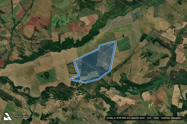 Imagem de satélite de FAZENDA PALMEIRAS em Araraquara - SP