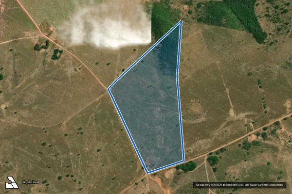 Imagem de satélite de FAZENDA MARÉ MANSA - PARTE 1 em São Francisco do Brejão - MA