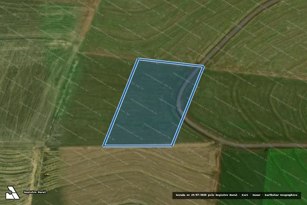 Imagem de satélite de Lote 5-CP2 ( origem divisão Lote 5-C-2), Fazenda São Domingos - Lote 5-CP2 , Fazenda São Domingos em Cascavel - PR