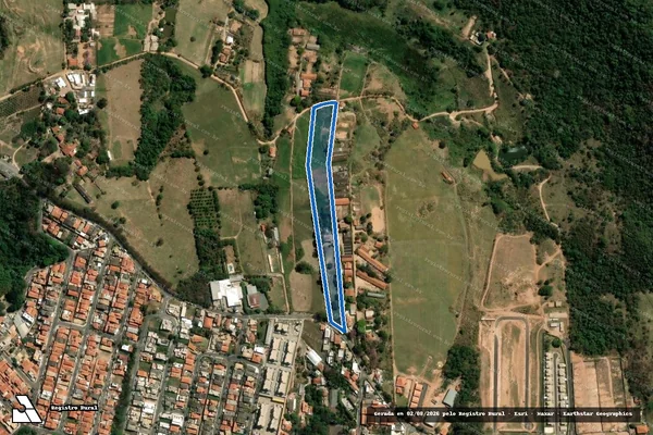 Imagem de satélite de Gleba desmembrada da Fazenda Santana ? ?Sítio Nossa Senhora de Líbano - PARCELA 01 em Valinhos - SP