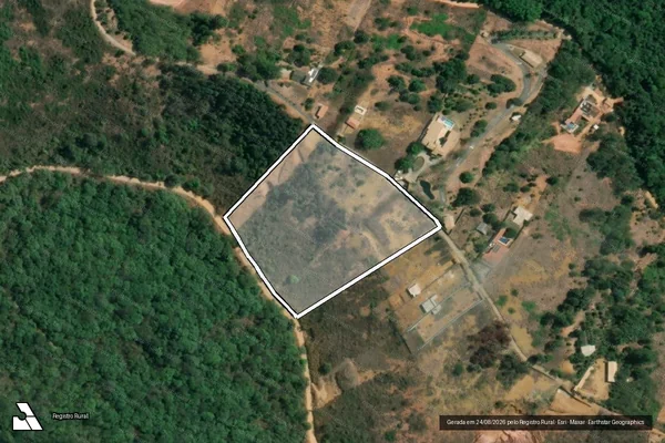 Imagem de satélite de Cava Grande - GLEBA 02B17 em Marliéria - MG