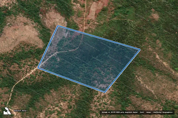 Imagem de satélite de GLEBA ANGICAL - Parcela 1 em São Francisco do Maranhão - MA