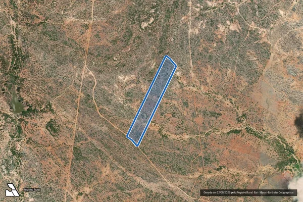 Imagem de satélite de Fazenda Riacho do Boi - LOTE 4 em Itacuruba - PE
