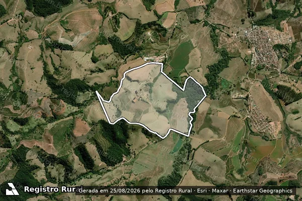 Imagem de satélite de FAZENDA SANTA RITA - 02 em Olímpio Noronha - MG