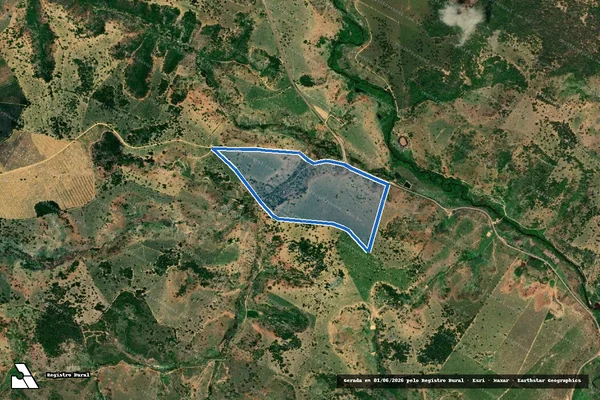 Imagem de satélite de FAZENDA ITABAIANA - GLEBA 3 em Umburatiba - MG
