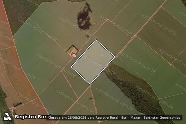 Imagem de satélite de Fazenda Primavera III - LOTE 55 - Fazenda Primavera III - LOTE 55 em Ipiranga do Norte - MT