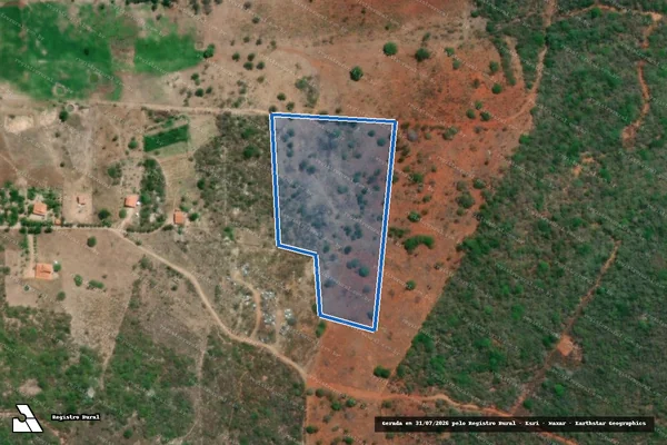 Imagem de satélite de Fazenda Jesus Cristo Reina_Parte 01 - Parte 4 em Jequié - BA