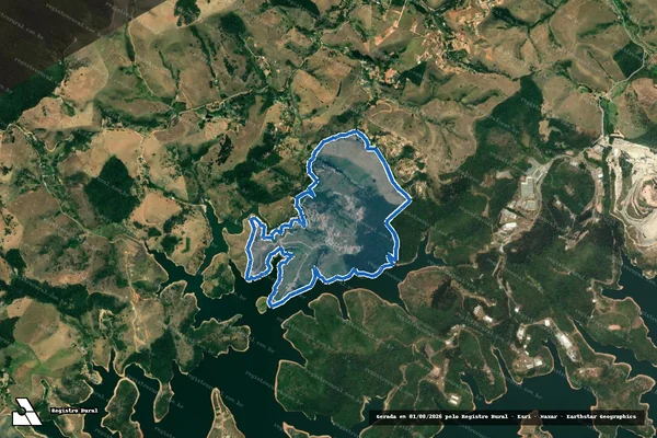 Imagem de satélite de SÍTIO SÃO PEDRO em Jacareí - SP